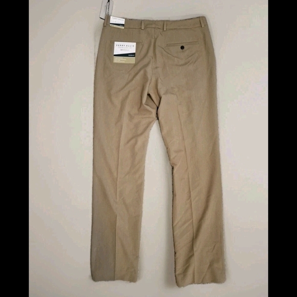 Perry Ellis Portfolio Resolution Dress Slacks Modern Fit - Picture 2 of 4